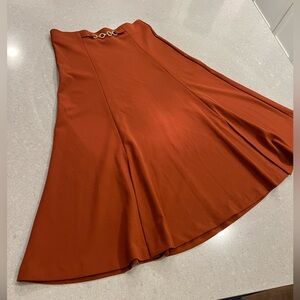 Clay Red NYCC Skirt w/Gold Accent